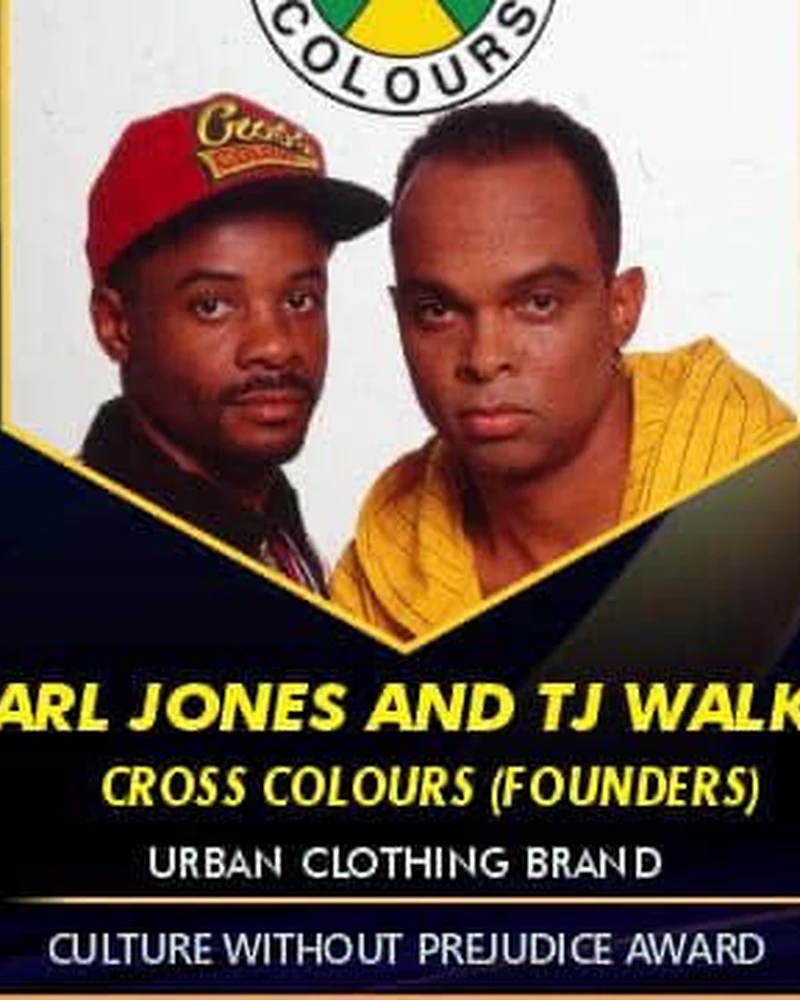 Carl Jones and TJ Walker, Cross Colours founders and AFRO Awards 2025 legacy honorees